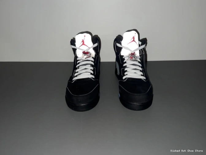 Kick Theory Metallic Black Jordan HF3975-001 5 Reimagined Air 0809